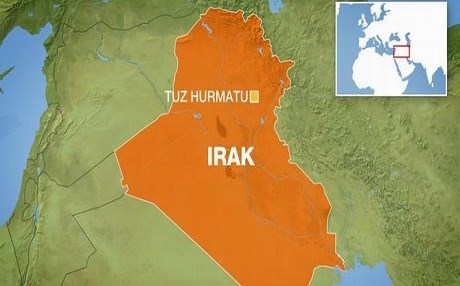 Tuzhurmatu’da Şii milis barikatı!