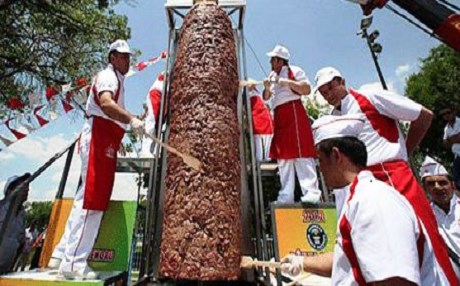 Erbil’de 100 metrelik döner rekoru!
