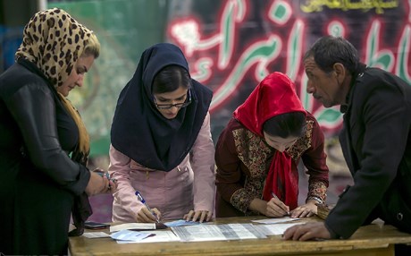 ئەنجامی بەرایی هەڵبژاردنی پەرلەمانی ئێران لە پارێزگای کرماشان