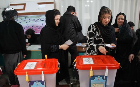 ئەنجامی بەرایی هەڵبژاردنی پەرلەمانی ئێران لە پارێزگای ورمێ