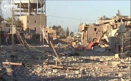 Iraqi forces still battle ISIS explosives in Ramadi