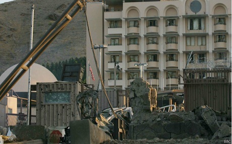 Konsulxaneya Amerîka li Heratê rastî êrişê hat