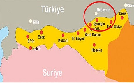 Artêşa Tirkiyê li ser sînorê Kantona Cizîrê êrişî YPGê kir