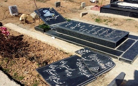 SKANDAL - Kürt mezarlığına büyük saygısızlık!