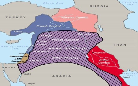 Kurdistanî li Ewropayê li dijî peymana Sykes-Picot meşek mezin lidar dixin