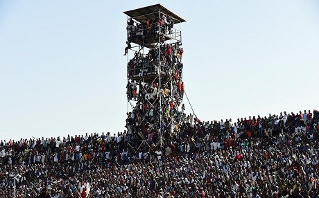 FOTO - Stadyum doldu taştı!