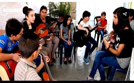 Li Amûdê ji bo çalakiyên zarokan navendek hat vekirin