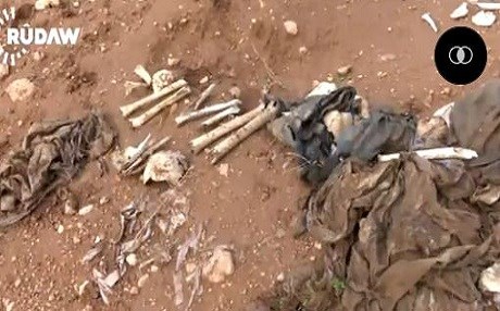 Saziyeke navdewletî gorrên komî yên kurdên êzîdî vedike