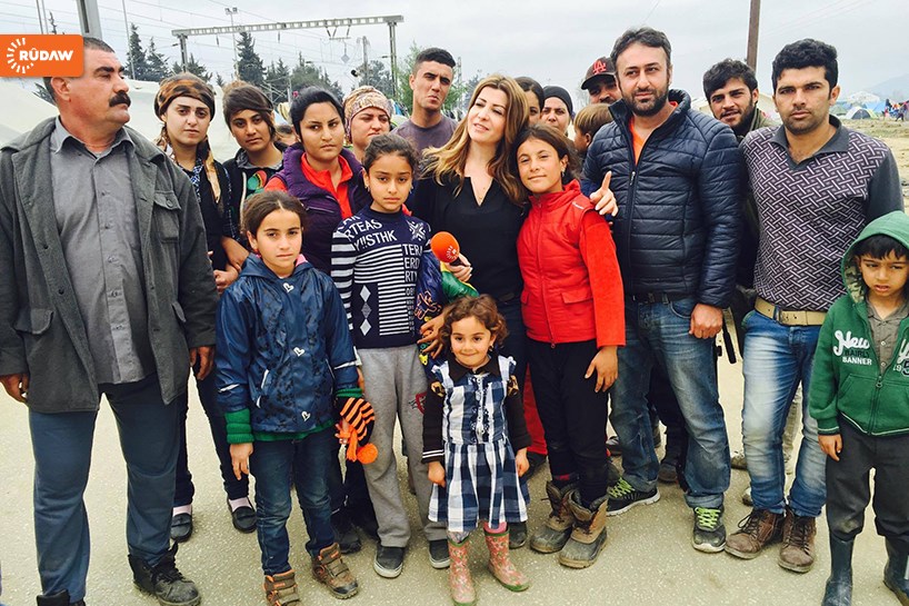 FOTO – Yunanistan sınırında Kürt göçmenler