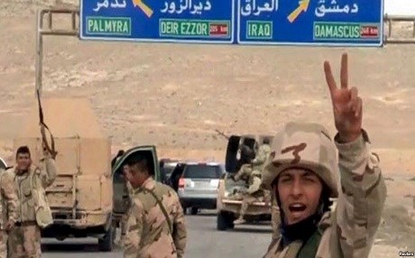 Syrian forces retake ISIS-held town in Palmyra