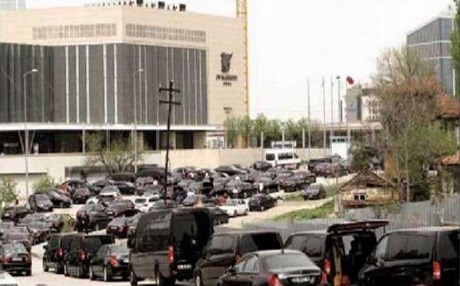 Ankara’da 500 Mercedes’lik konvoy