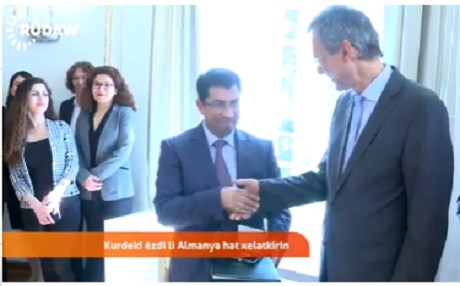 Almanya’dan Kürt doktora plaket