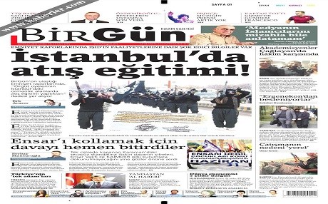 ROJEVA RAGIHANDINÊ – DAIŞ li nav Stenbolê perwerdeya leşkerî dike!