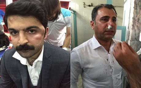 Li Enqereyê êrîşî tîma Amedsporê kirin!