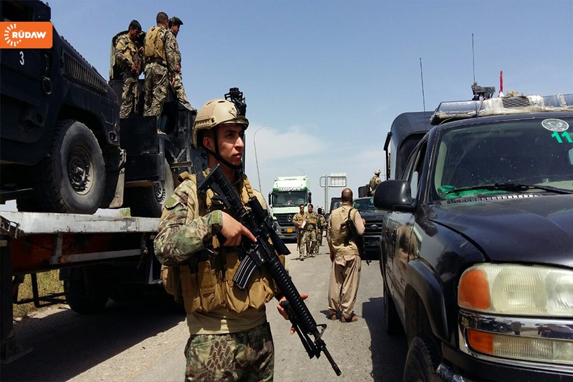 WÊNE - Hêza Reş a Pêşmerge bi çekên giran gihîşt Xurmatu