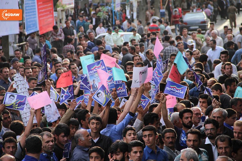 هەڵمەتی هەڵبژاردنی پەرلەمانی ئێران لە مەریوان