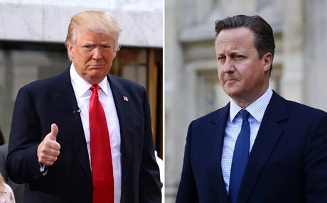 Trump, Cameron tengav kir