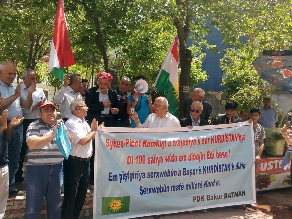 PDK-Bakur: Êdî bila Sykes-Picot bes be