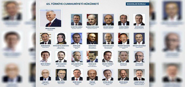 TÜRKİYE - İşte yeni kabine!