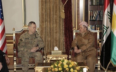 Generalê hevpeymanan derbarê 2 operasyonan de agahî da Barzanî