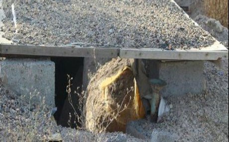 FOTO – IŞİD’in bağlantı tüneli bulundu