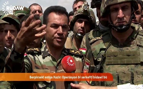 Pêşmerge li Eniya Xazir serfiraz e