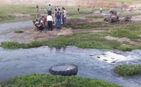 Serdeşt - Mayinê du bira kuştin