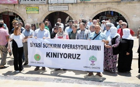 Urfa'da oturma eylemi