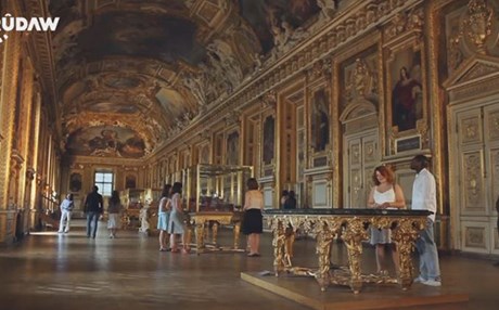 رووداو لە مۆزەخانەی لۆڤەر لە پاریس