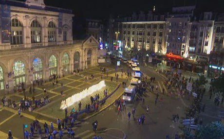 هاندەرانی ئینگلتەرا پشێویان لە شاری لیل نایەوە