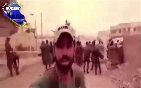 VİDEO – Şii milis ‘müjde’ derken vuruldu!