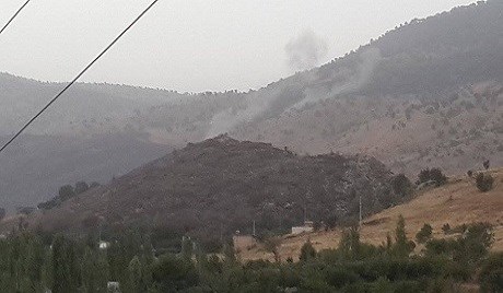 Artêşa Tirkiyê topan davêje Başûr