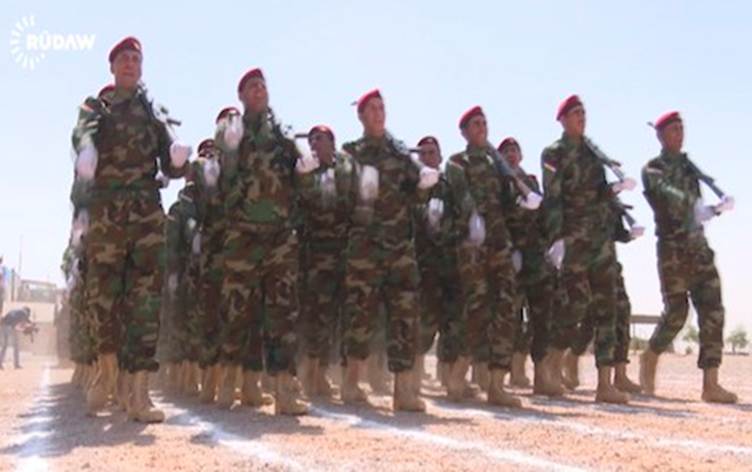 Rojava Peshmerga graduate from training course | Rudaw.net