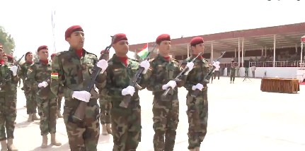 4 bin 200 peşmergeye askeri eğitim!