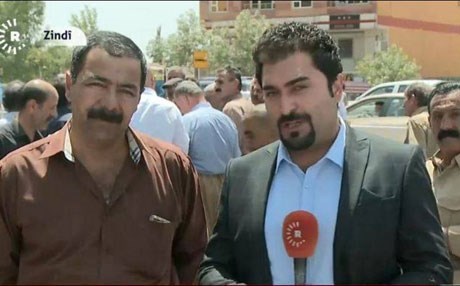 SILÊMANÎ – Pêşmergeyên xanenişîn xwepêşandanê dikin