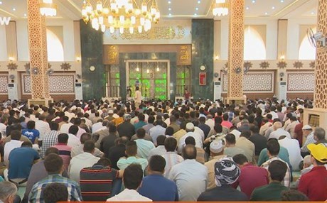 Erbil'de 1 dakikalık hutbe