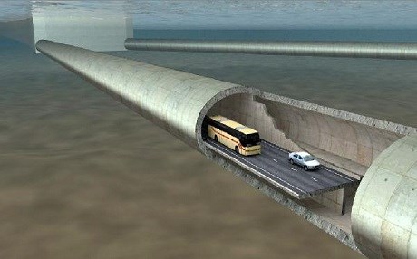 DÜNYADA BİR İLK:  Yüzen tünel