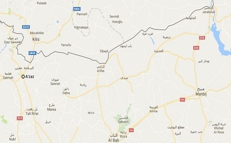 FLAŞ – Hemû sînorê navbera Cerablus-Ezazê kete destê Artêşa Tirkiyê