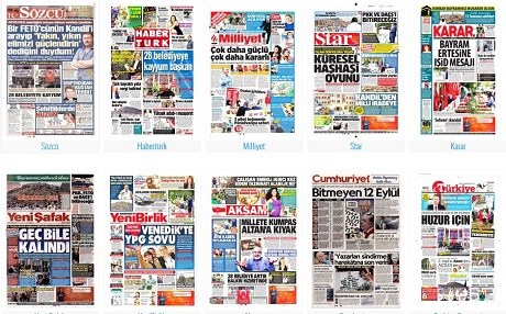 TÜRKİYE BASIN ÖZETİ – 12 Eylül Pazartesi
