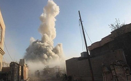 Depoyeke çekên kîmiyayî ya DAIŞê hat rûxandin