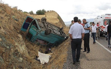 Elazığ’da ölümlü kaza