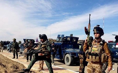 سوپای عێراق ناوچەیەکی لە رۆژئاوای روومادی کۆنترۆڵکردەوە