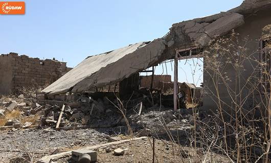 جولة مصورة داخل بعض قرى الخازر بعد طرد داعش منها