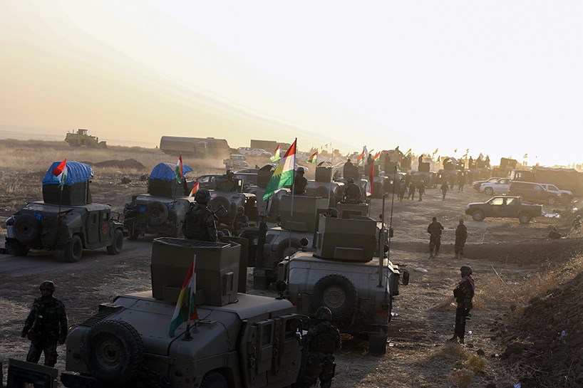 پێشڕەویی پێشمەرگە لە میحوەری تلسقۆف