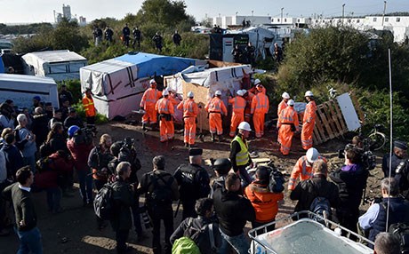 کۆچبەرانی کەمپی کالێ بەسەر حەوت هەرێمی فەرەنسا دابەشدەکرێن