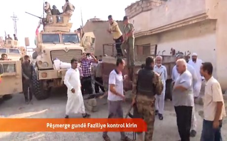 OPERASYONA MÛSILÊ – Bi şahî pêşwazî li pêşmergeyan kirin