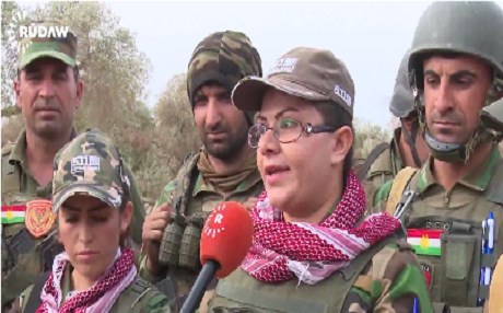 Rojavalı kadın peşmerge: Hazırız!