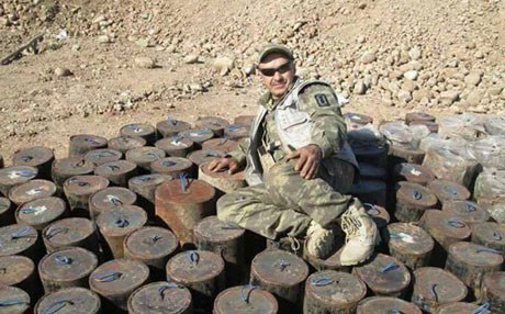 لە تلسقۆف ئەفسەرێکی بەشی ئەندازەی سوپای بارزان شەهید بوو