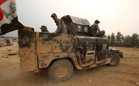 القوات العراقية تبدأ عملية استعادة ناحية "حمام العليل" المتاخمة لمدينة الموصل 