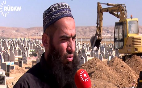 Şaredarî termê 90 çekdarên DAIŞê dide axê